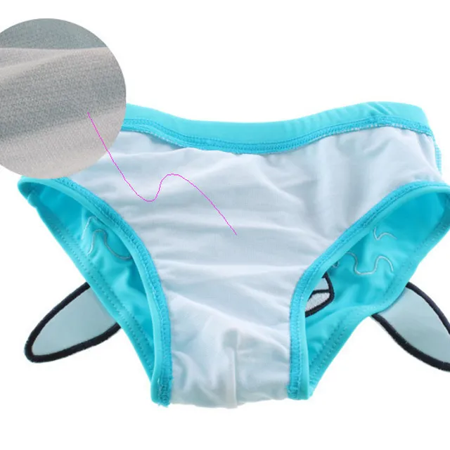 Babies' swimsuits with printing of aquatic animals - 3 variants