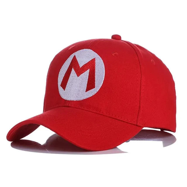 Șapcă de baseball cu logo brodat Mario sau Luigi
