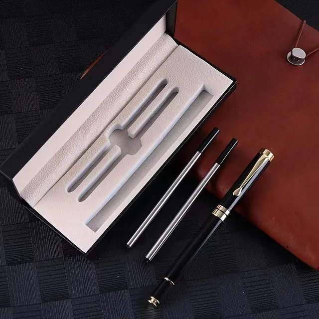 Luxusní kuličkové pero - Dokonalý dárek v elegantní dárkové krabičce