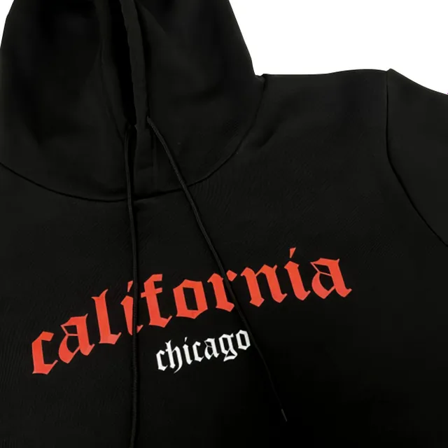 Męski dres z nadrukiem California / Chicago