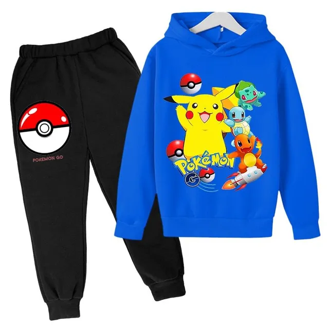 Kids stylish tracksuit with Pokémon motif - various types