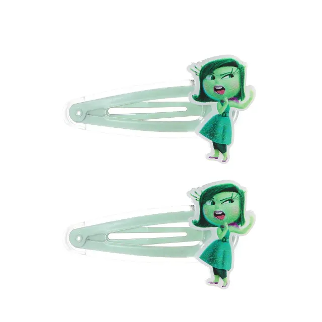 Couple baby girl hair clips with characters from a fairy tale In the head 2 - Inside Out 2