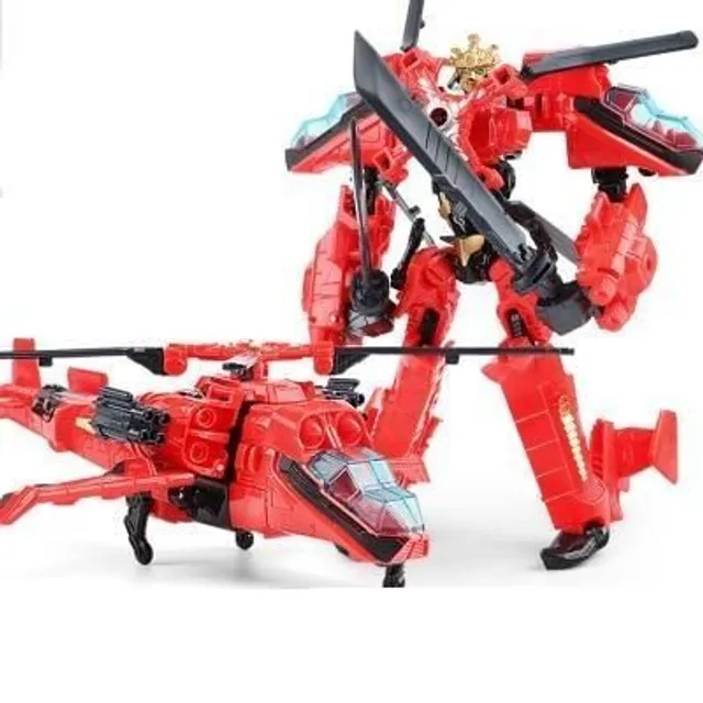 Model auta Transformers red-helicopter