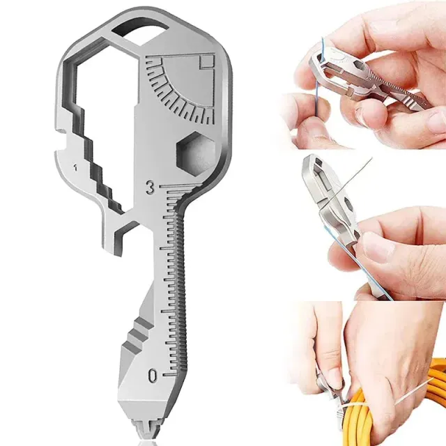 24-in-1 key-shaped wrench