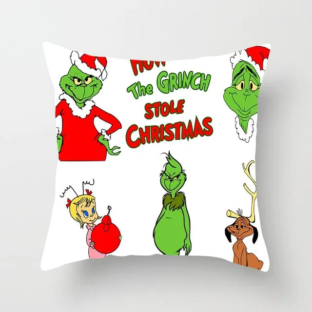 Christmas practical pillowcase with Grinch printing