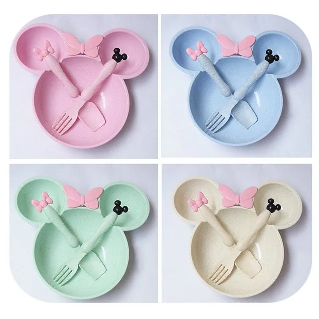 Mickey Mouse dinnerware set for children