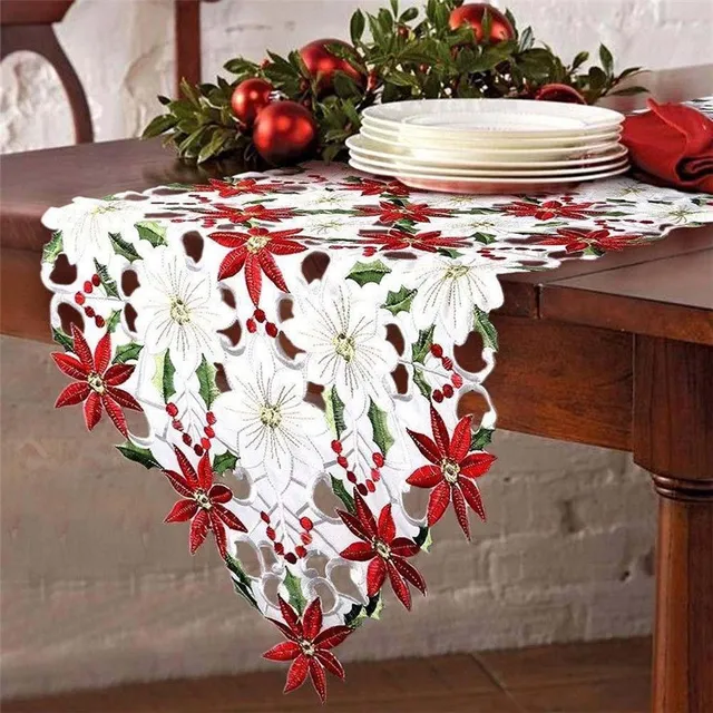 Luxury Christmas table runner