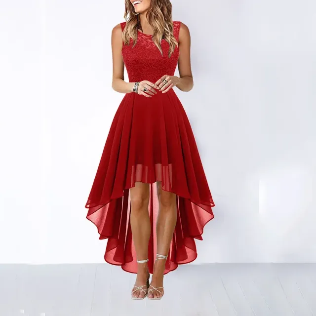 Women's dresses on hangers, elegant and vintage style