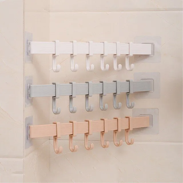 Multifunctional hooks for the bathroom