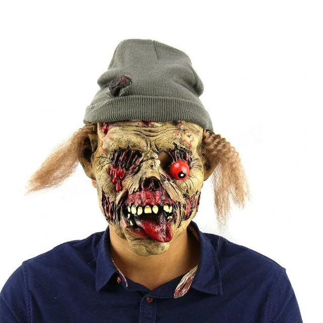 Przerażające maski na Halloween