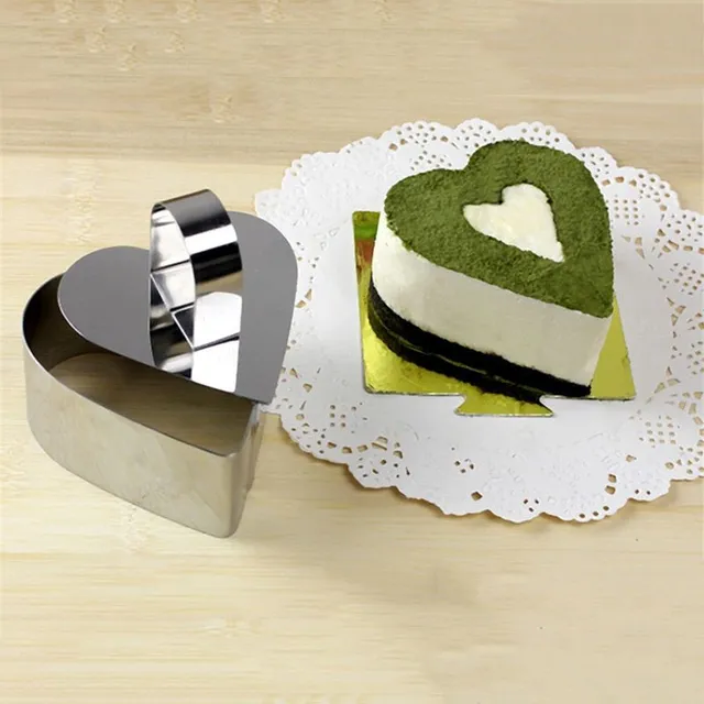 Stainless steel cake moulds