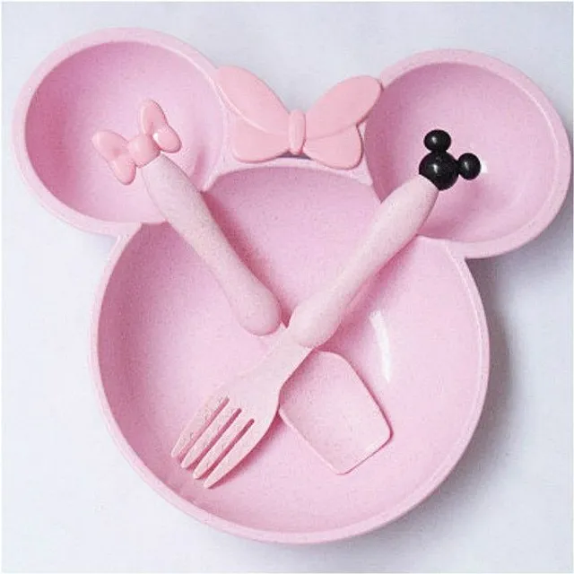 Mickey Mouse - zestaw do naczyń dla dzieci