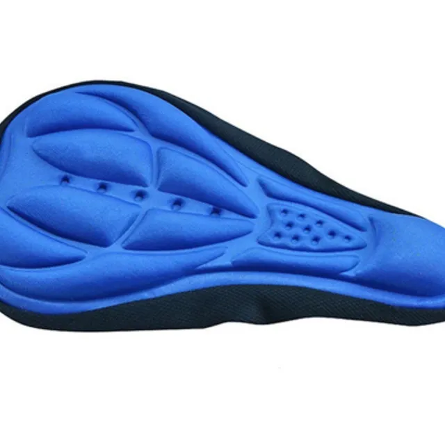 Bicycle saddle gel cover