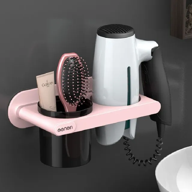 Hairdryer and comb holder for bathroom Barrera