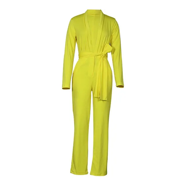 Ladies stylish one colour jumpsuit