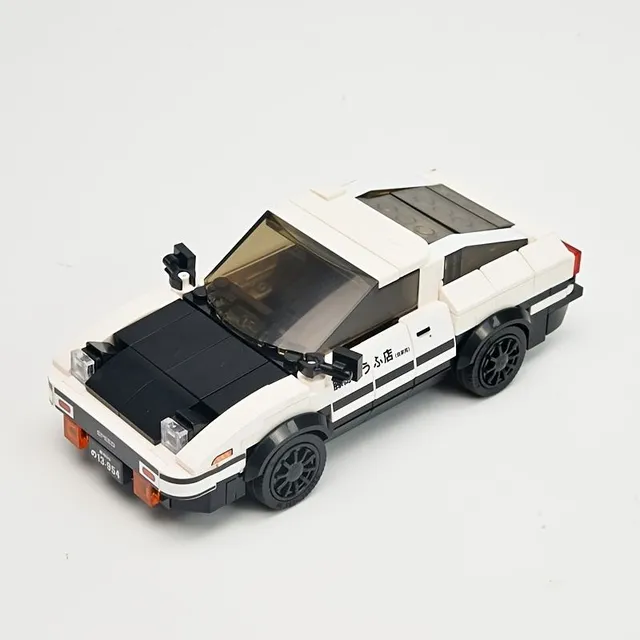 Construiește-ți propria legendă Hachiroku: Set de construcție creativ pentru mașina Toyota AE86