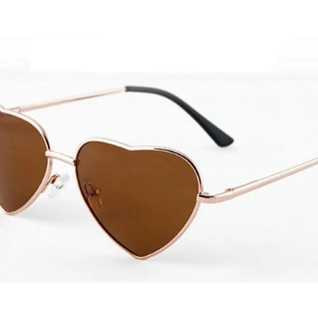 Brighton Girls Heart Shaped Sunglasses