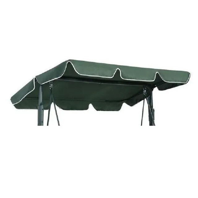 Roof for garden swing dark brown 4