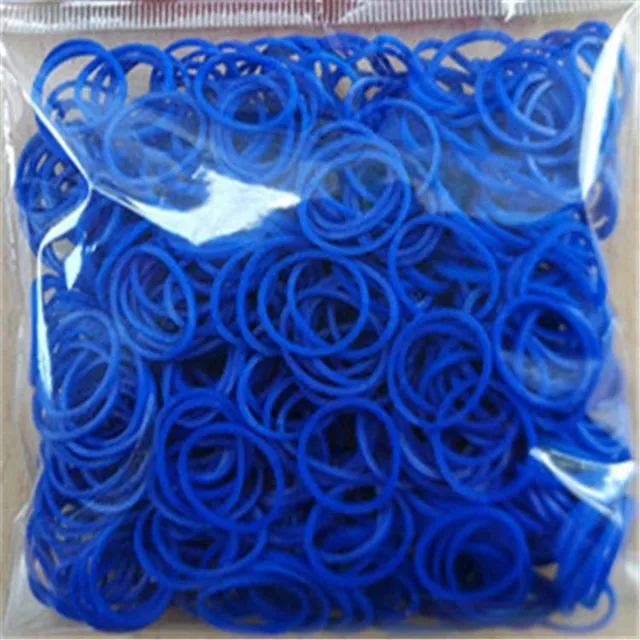 Set of silicone rubber bands for making bracelets - several colour variations Pradeep