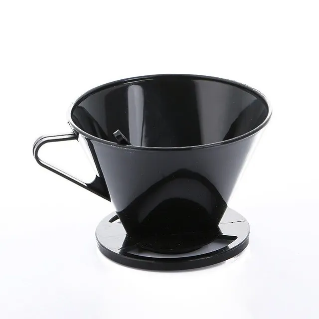 Plastic dripper coffee dripper with measuring cup