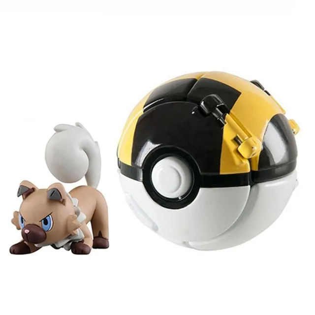 Pokémon with throwing opening pokébal - various types