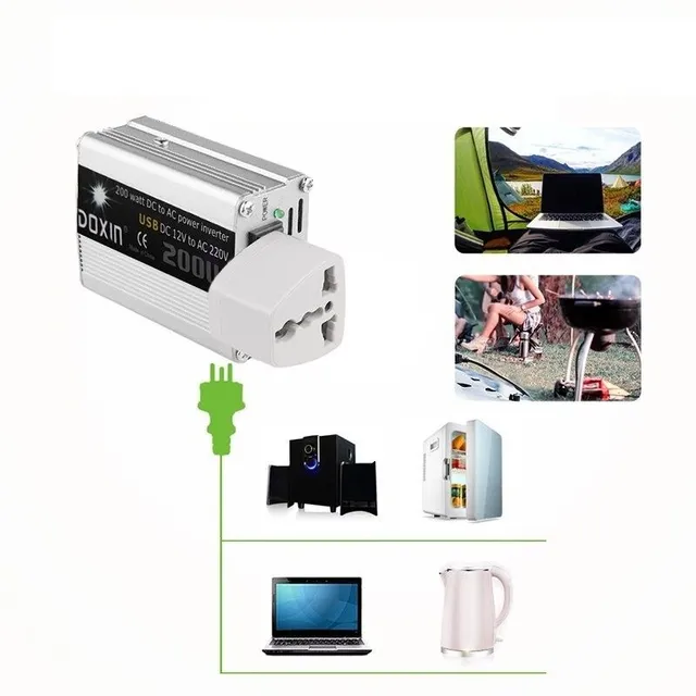 Voltage converter 12V/220V B609