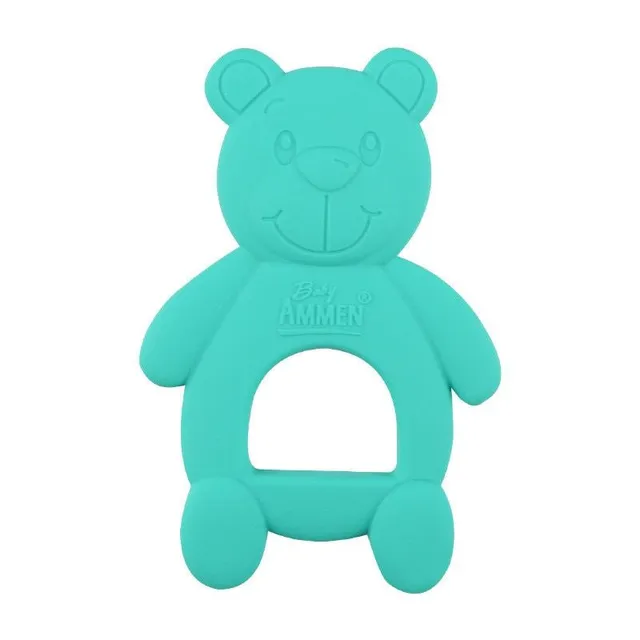 Silicone biting teddy bear