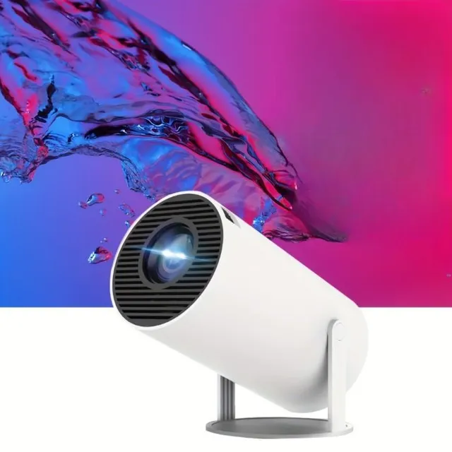 Compact projector with Android 11.0 and dual WiFi connectivity