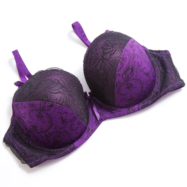 Lace bra in large sizes - 6 colours