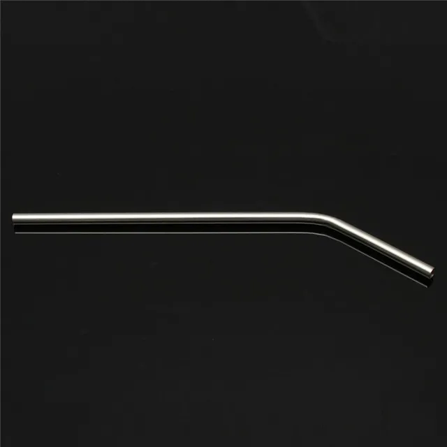 Reusable stainless steel drink straws