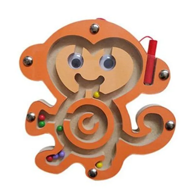 Wooden Magnetic Educational Animal