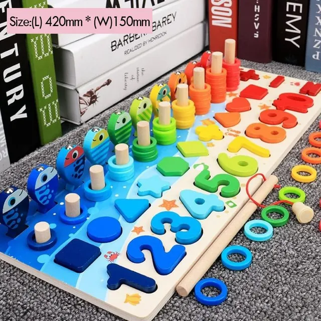 Cuty Ones - Montessori vzdělávací dřevěné puzzle