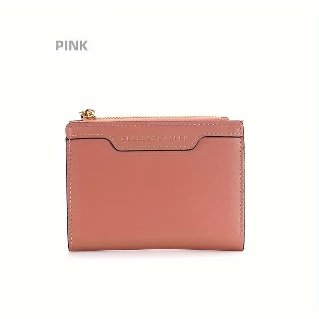 New thin single color coin wallet from 2024, minimalist trendy wallet