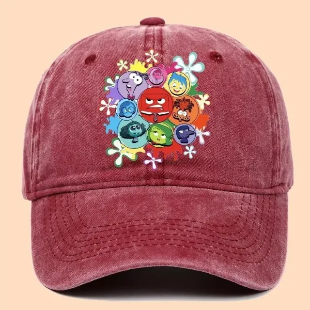 Stylish baby cap in various with characters from a fairy tale in the head 2 - Inside Out 2