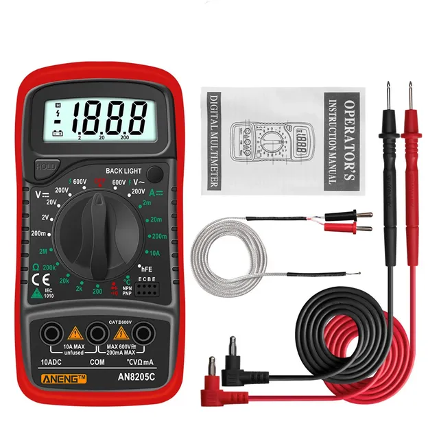 Digitálny multimeter AN8205C