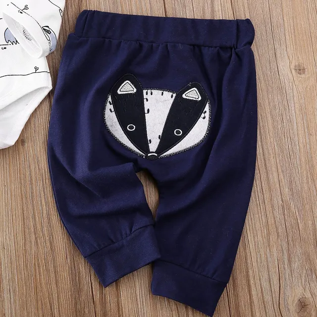 Zestaw bodysuit dla niemowląt ze spodniami dresowymi