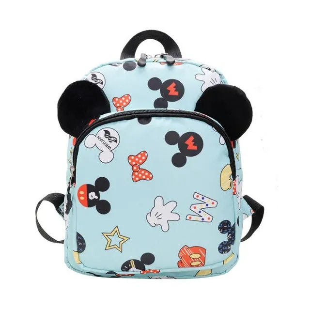 Beautiful baby backpack with Minnie and Mickey Mouse style10 29x23x7CM