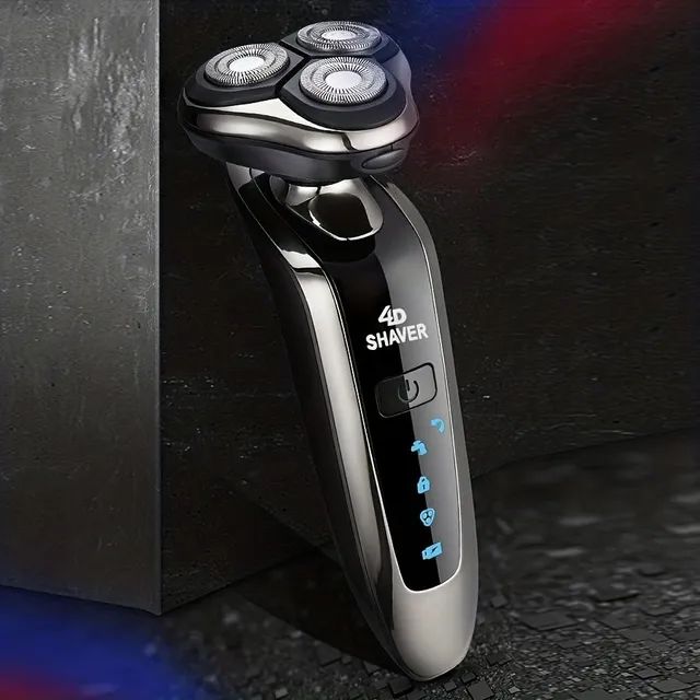 Do not worry about water Wireless and waterproof razor for perfect shaving anywhere