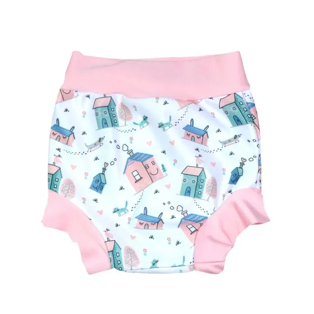 Cute baby diaper swimsuit in several sizes - various prints Hohepa