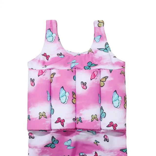 Professional children's swim suit with lift