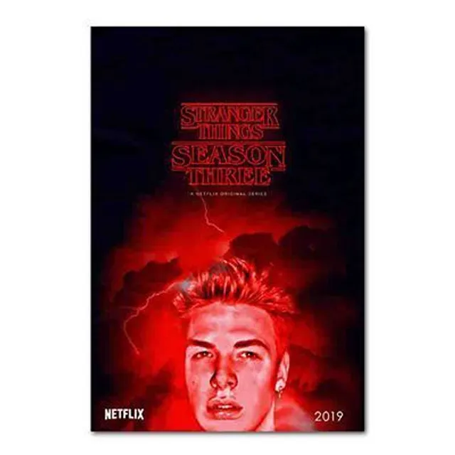 Stylowy plakat oparty na filmie Stranger Thing 5 30 X 20 cm