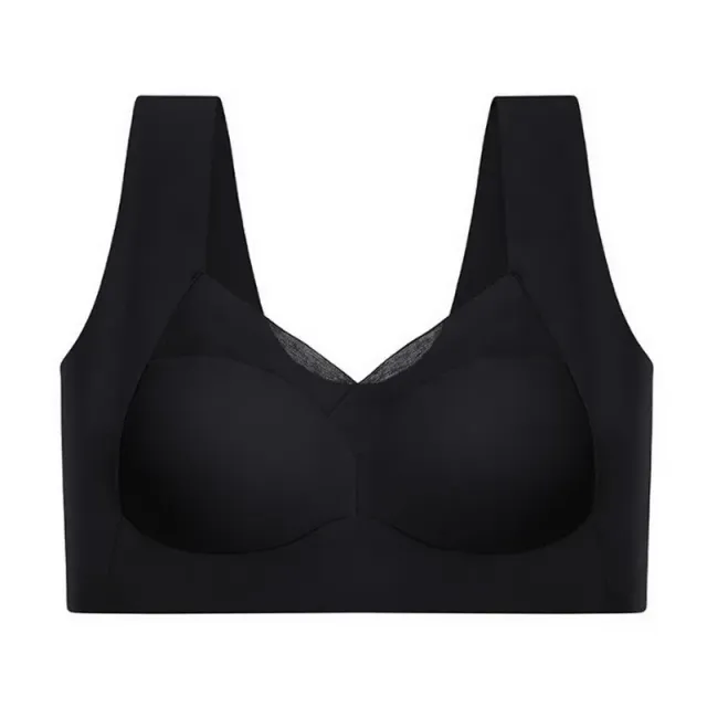 Women's seamless bra in large sizes - comfortable bra without bones with excellent support