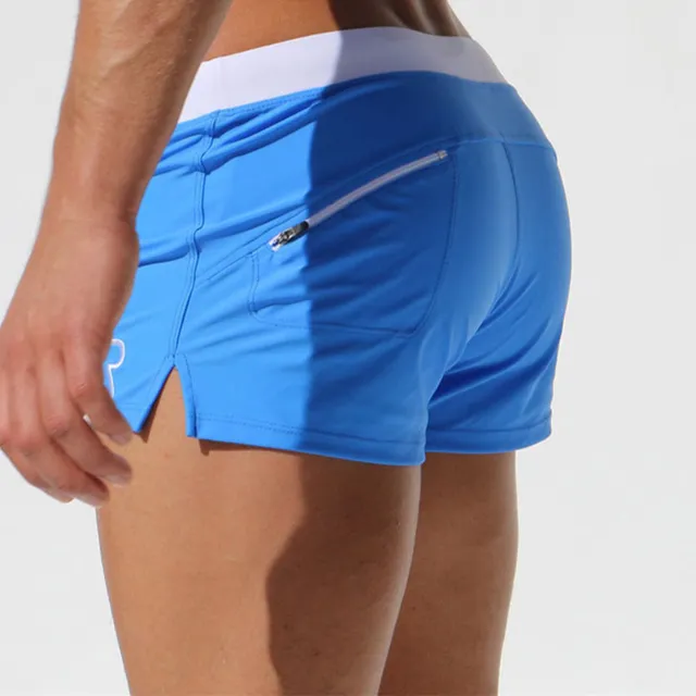 Men's breathable swimming shorts modra s