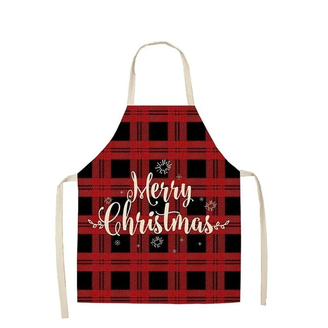 Christmas kitchen apron C597