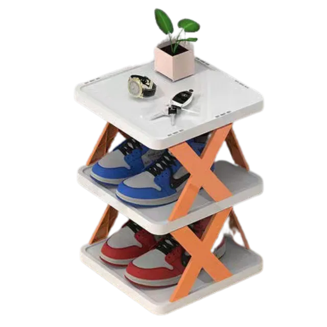 Multi-layer shoe rack