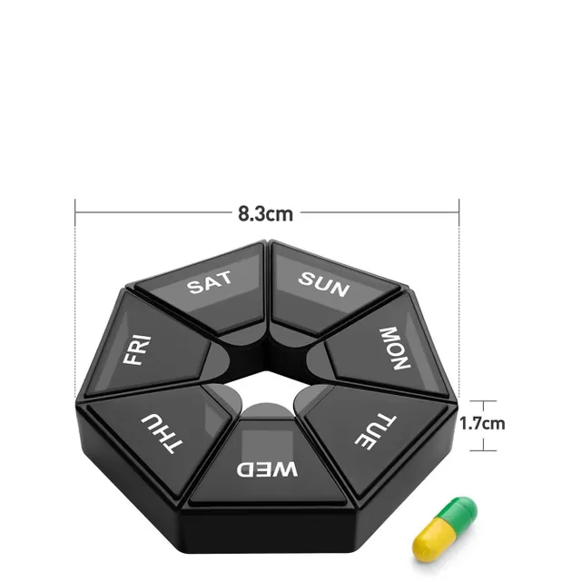 Practical travel distribution of drugs with a 7-day schedule