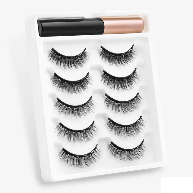 5 pairs magnetic false eyelashes