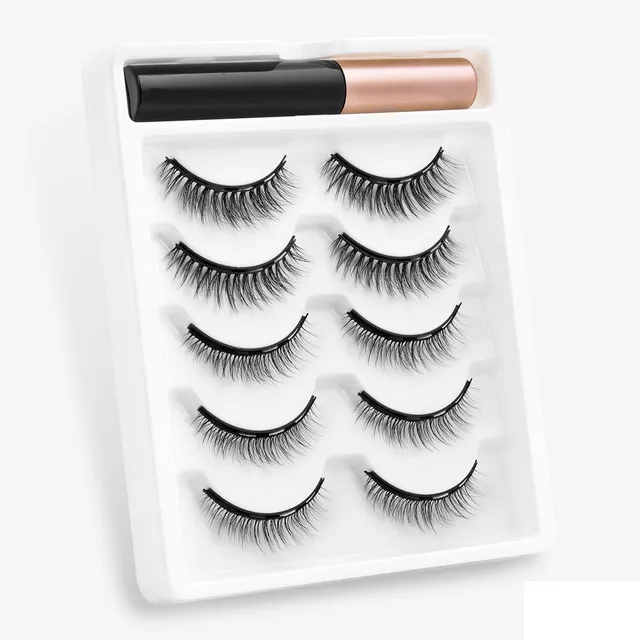 5 pairs magnetic false eyelashes