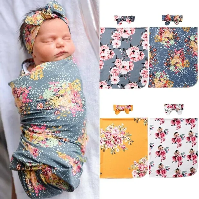 Couverture pour bébé avec bandeau E481