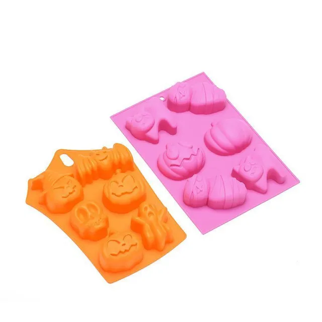 Silicone trendy baking dish with Halloween motif